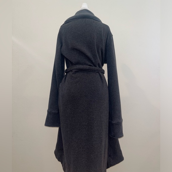 UGG | Duffield II Robe | Black Bear Heather | M | - Picture 3 of 5